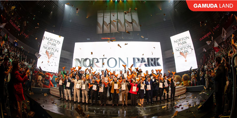Hình ảnh lễ ra quân dự án Norton Park