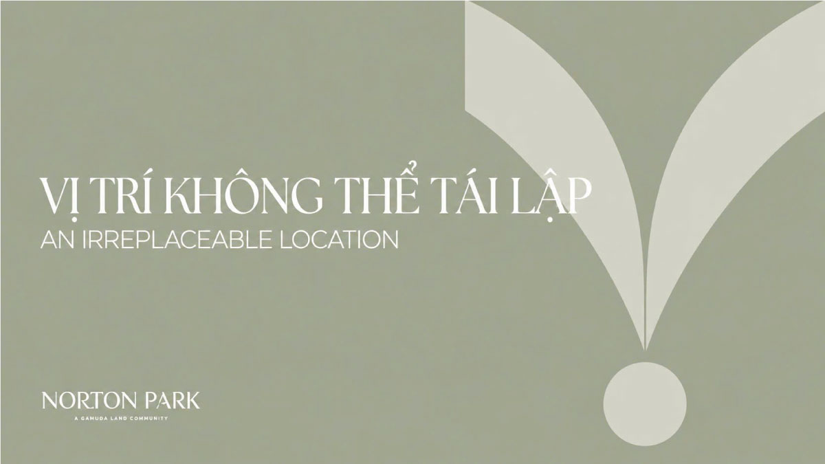 Norton Park Vị trí không thể tái lập